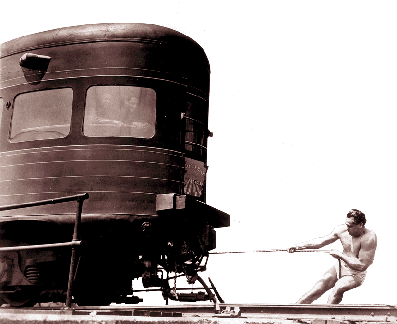 atlas man charles train pulls strength strongest locomotive feats towing ministries amped ltd worlds amaze friends